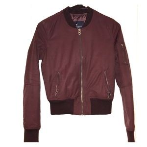 American Eagle Shrunken Bomber Jacket never worn